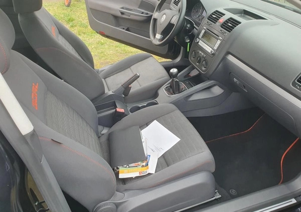 Volkswagen Golf cena 7300 przebieg: 165959, rok produkcji 2006 z Luboń małe 379